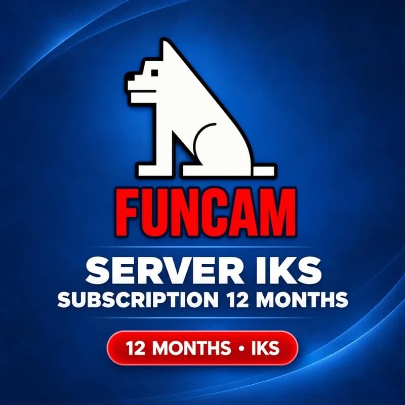 Funcam Server IKS Subscription 12 Months