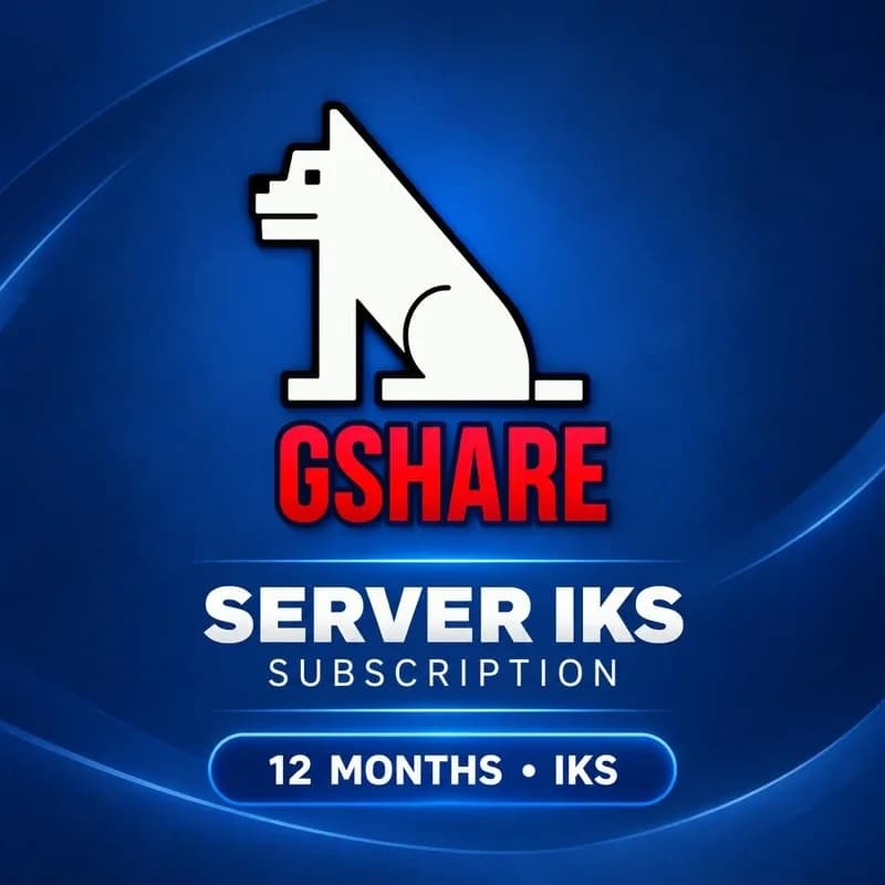 Gshare Server IKS Subscription 12 Months