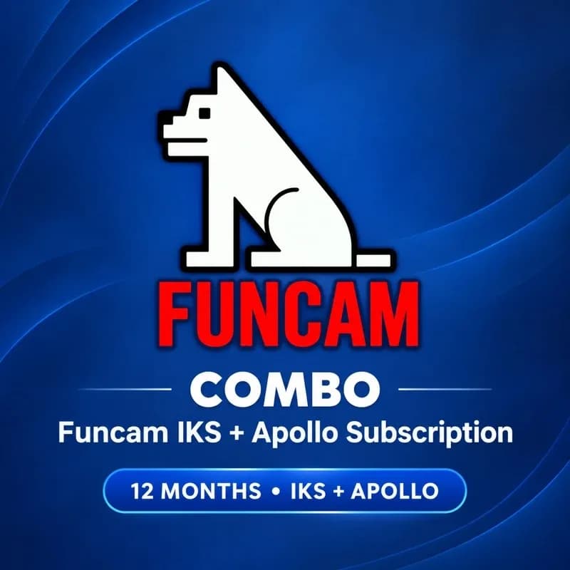 COMBO Funcam IKS + Apollo Subscription 12 Months