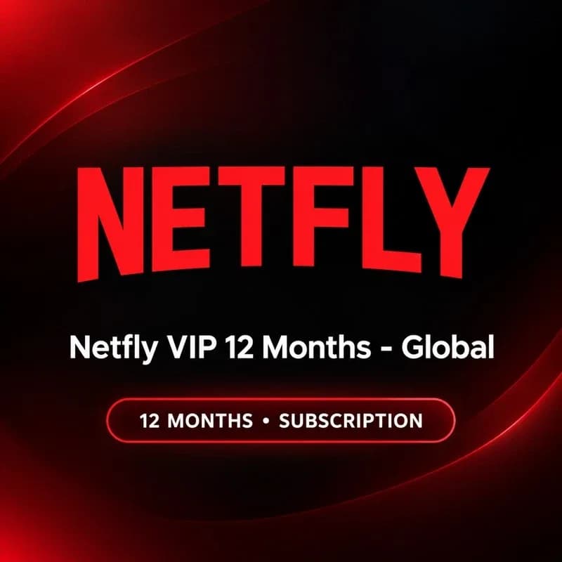 Netfly VIP 12 Months - Global